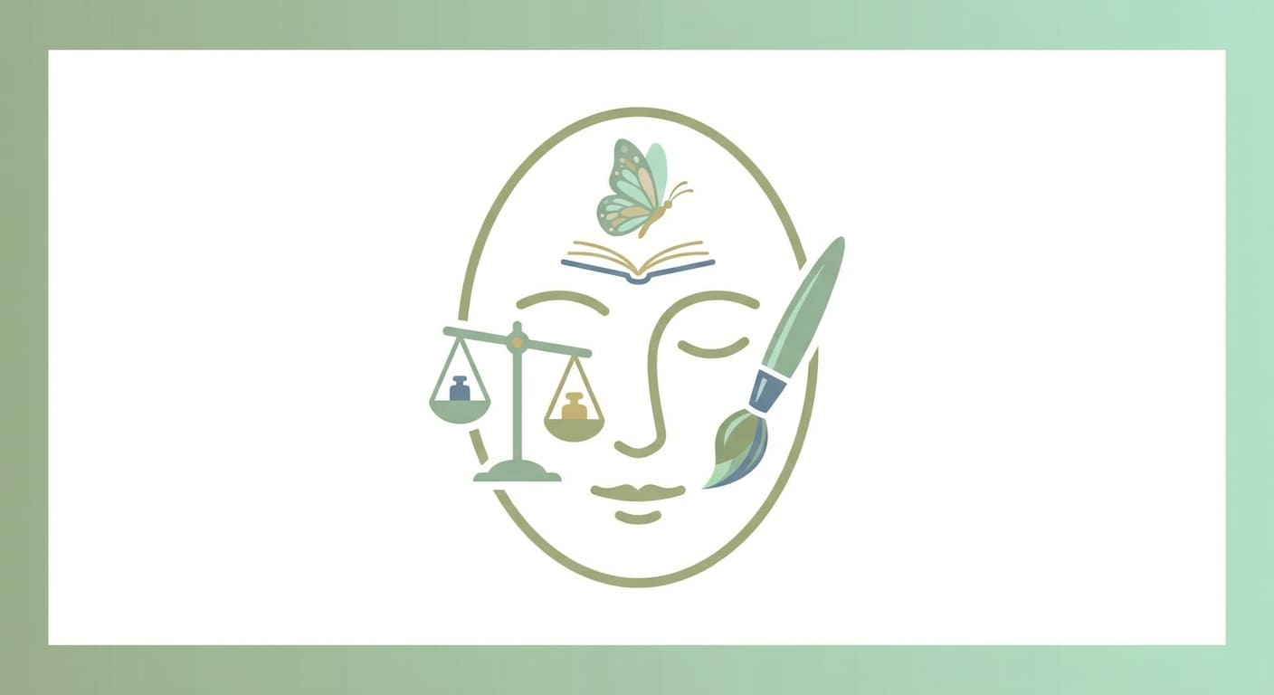 Oval face shape personality traits illustration