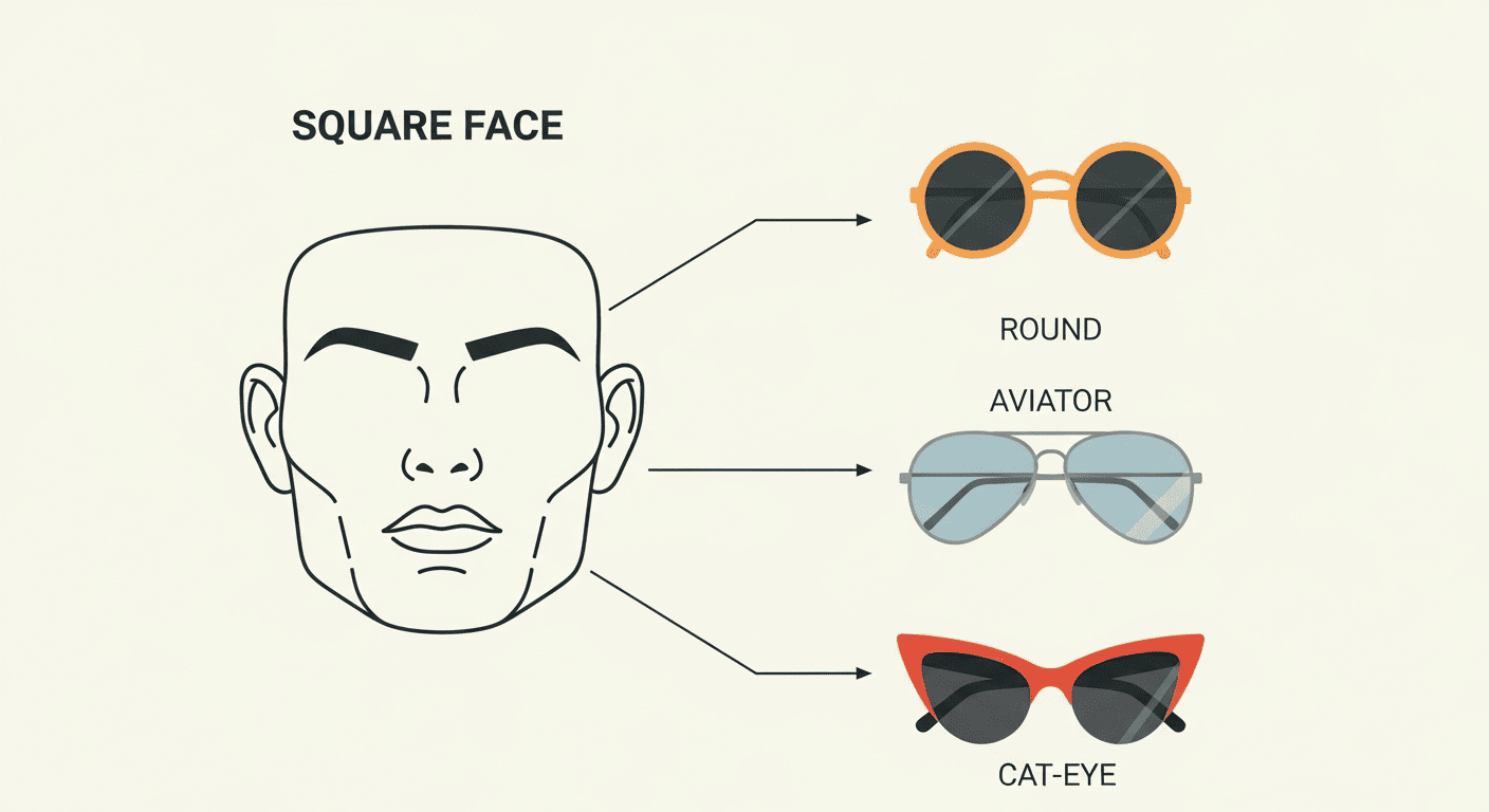 Best sunglasses for square face shapes