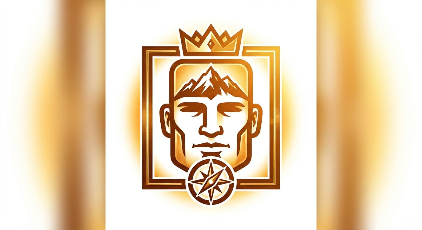 Square face shape personality traits illustration